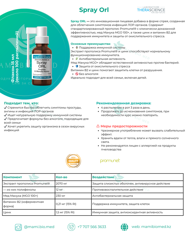 Spray ORL